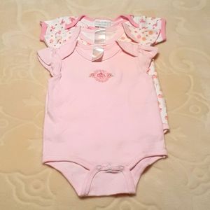 3pcs  6-9 months  one pieces bodysuit